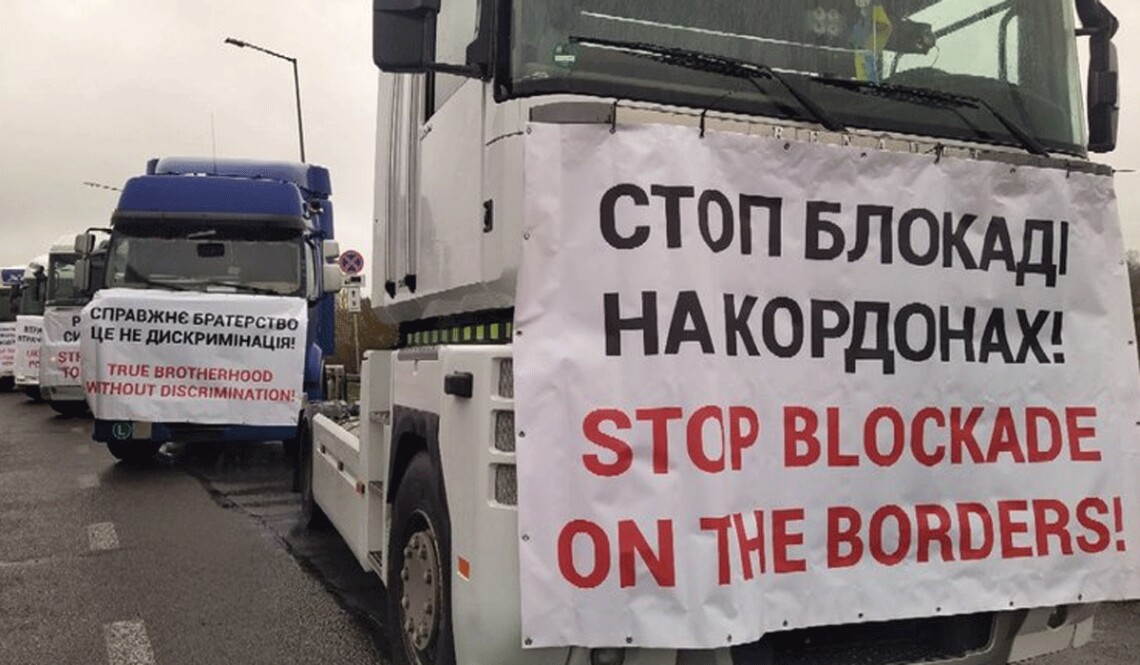 Страйк у відповідь: українські перевізники заблокують в’їзд полякам